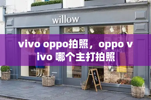 vivo oppo拍照，oppo vivo 哪个主打拍照