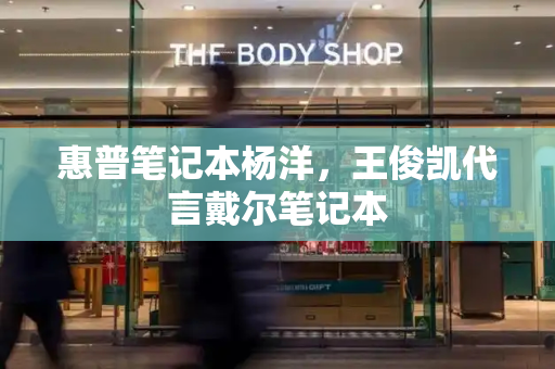 惠普笔记本杨洋，王俊凯代言戴尔笔记本