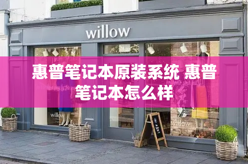 惠普笔记本原装系统 惠普笔记本怎么样-第1张图片-星选测评