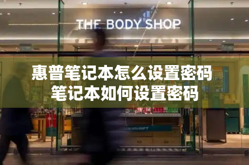 惠普笔记本怎么设置密码 笔记本如何设置密码