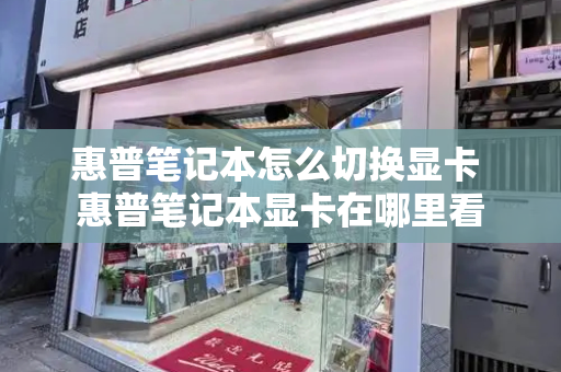 惠普笔记本怎么切换显卡 惠普笔记本显卡在哪里看