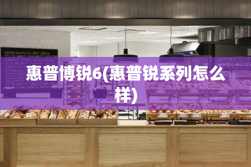 惠普博锐6(惠普锐系列怎么样)