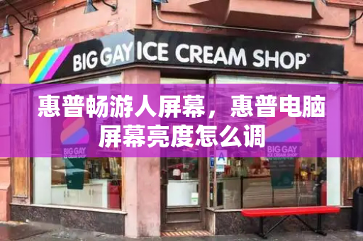 惠普畅游人屏幕，惠普电脑屏幕亮度怎么调-第1张图片-星选测评