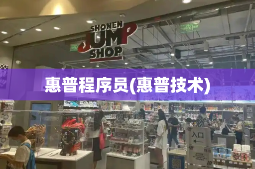 惠普程序员(惠普技术)