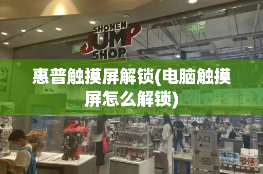 惠普触摸屏解锁(电脑触摸屏怎么解锁)-第1张图片-星选测评