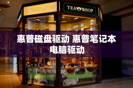 惠普磁盘驱动 惠普笔记本电脑驱动-第1张图片-星选测评