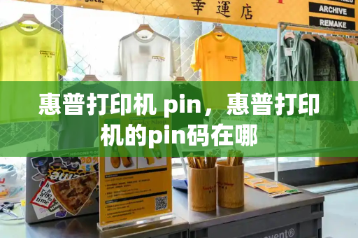 惠普打印机 pin，惠普打印机的pin码在哪-第1张图片-星选测评