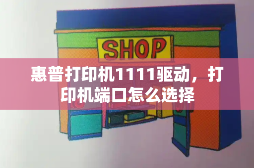 惠普打印机1111驱动，打印机端口怎么选择