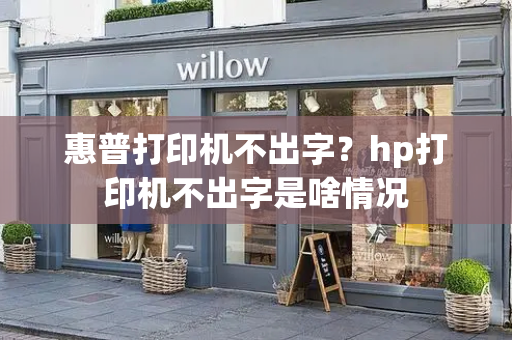 惠普打印机不出字？hp打印机不出字是啥情况-第1张图片-星选测评