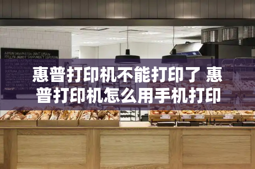 惠普打印机不能打印了 惠普打印机怎么用手机打印-第1张图片-星选测评