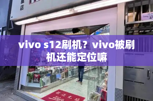 vivo s12刷机？vivo被刷机还能定位嘛