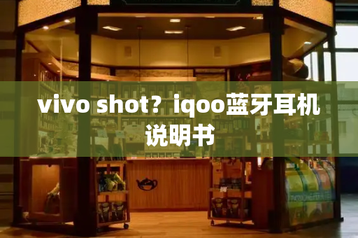 vivo shot？iqoo蓝牙耳机说明书-第1张图片-星选测评