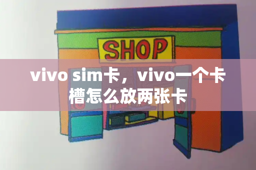 vivo sim卡，vivo一个卡槽怎么放两张卡