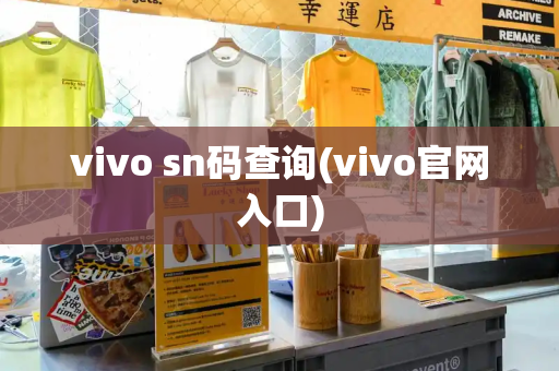 vivo sn码查询(vivo官网入口)