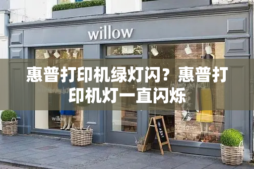 惠普打印机绿灯闪？惠普打印机灯一直闪烁-第1张图片-星选测评