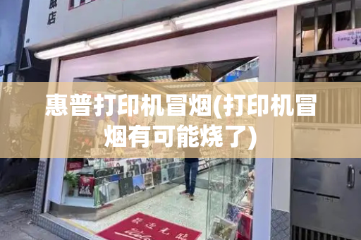 惠普打印机冒烟(打印机冒烟有可能烧了)-第1张图片-星选测评