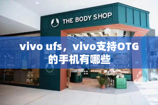 vivo ufs，vivo支持OTG的手机有哪些-第1张图片-星选测评