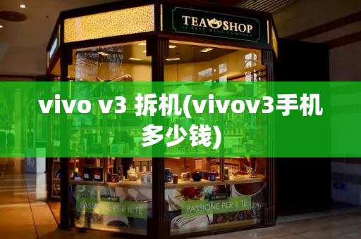 vivo v3 拆机(vivov3手机多少钱)-第1张图片-星选测评