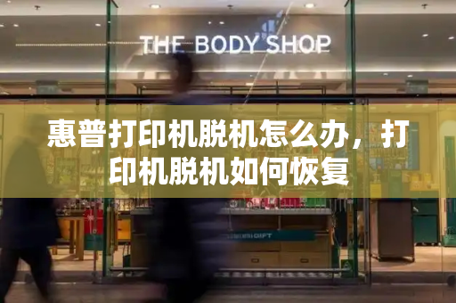 惠普打印机脱机怎么办，打印机脱机如何恢复-第1张图片-星选测评