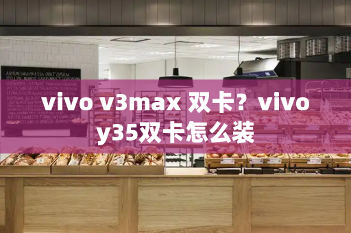 vivo v3max 双卡？vivoy35双卡怎么装