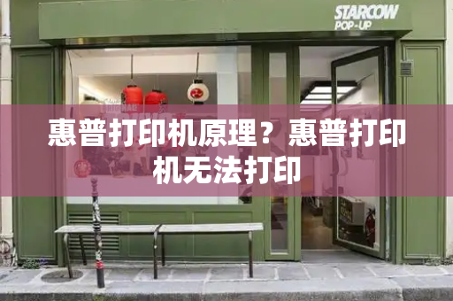 惠普打印机原理？惠普打印机无法打印-第1张图片-星选测评