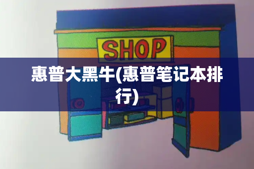惠普大黑牛(惠普笔记本排行)