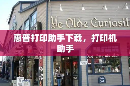 惠普打印助手下载，打印机助手-第1张图片-星选测评