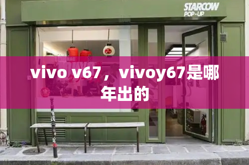 vivo v67，vivoy67是哪年出的-第1张图片-星选测评