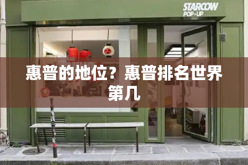 惠普的地位？惠普排名世界第几-第1张图片-星选测评
