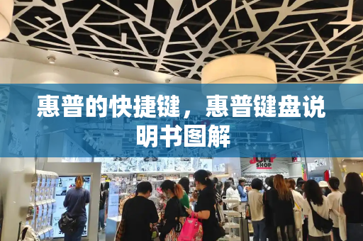 惠普的快捷键，惠普键盘说明书图解-第1张图片-星选测评