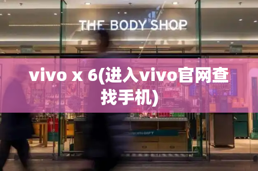 vivo x 6(进入vivo官网查找手机)