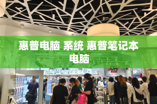 惠普电脑 系统 惠普笔记本电脑-第1张图片-星选测评
