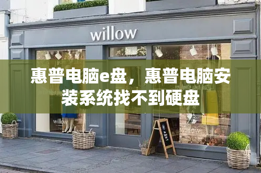 惠普电脑e盘，惠普电脑安装系统找不到硬盘