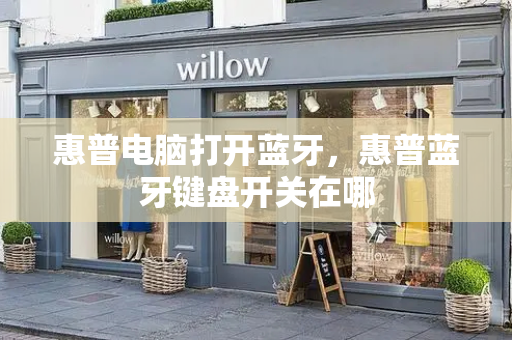 惠普电脑打开蓝牙，惠普蓝牙键盘开关在哪