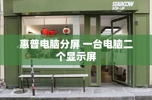 惠普电脑分屏 一台电脑二个显示屏-第1张图片-星选测评