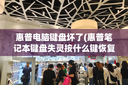 惠普电脑键盘坏了(惠普笔记本键盘失灵按什么键恢复)-第1张图片-星选测评