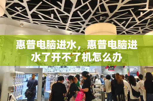 惠普电脑进水，惠普电脑进水了开不了机怎么办-第1张图片-星选测评