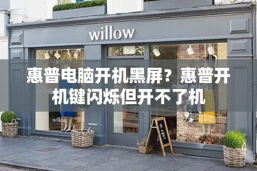 惠普电脑开机黑屏？惠普开机键闪烁但开不了机-第1张图片-星选测评