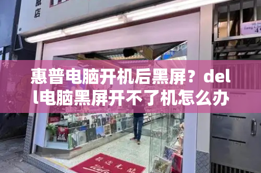 惠普电脑开机后黑屏？dell电脑黑屏开不了机怎么办-第1张图片-星选测评