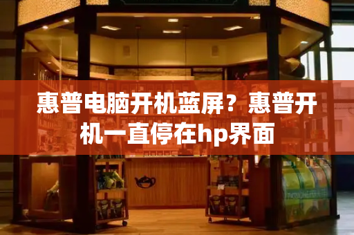 惠普电脑开机蓝屏？惠普开机一直停在hp界面-第1张图片-星选测评