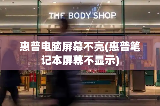 惠普电脑屏幕不亮(惠普笔记本屏幕不显示)-第1张图片-星选测评