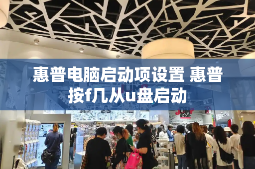 惠普电脑启动项设置 惠普按f几从u盘启动