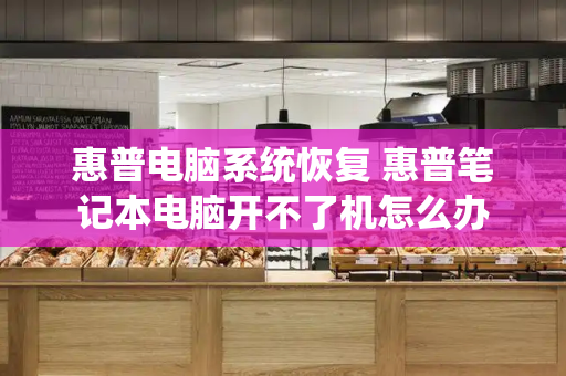 惠普电脑系统恢复 惠普笔记本电脑开不了机怎么办-第1张图片-星选测评