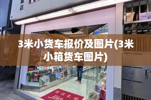 3米小货车报价及图片(3米小箱货车图片)-第1张图片-星选测评