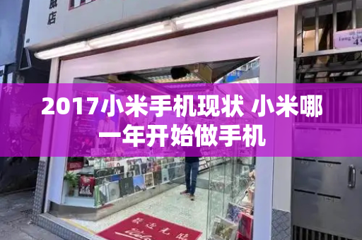 2017小米手机现状 小米哪一年开始做手机-第1张图片-星选测评