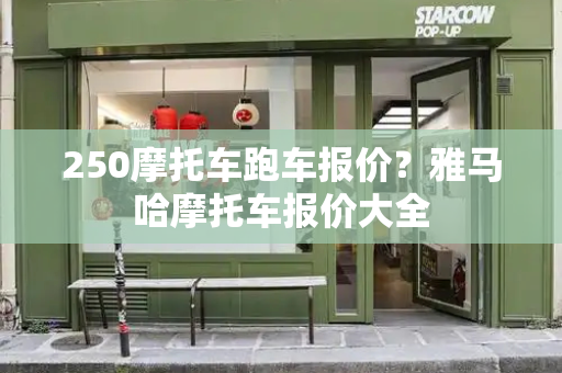 250摩托车跑车报价？雅马哈摩托车报价大全