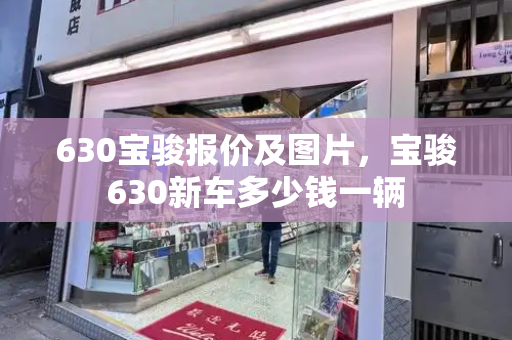 630宝骏报价及图片，宝骏630新车多少钱一辆-第1张图片-星选测评