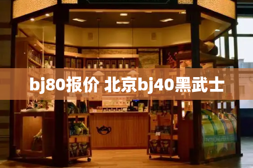bj80报价 北京bj40黑武士