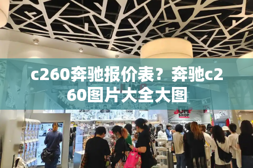 c260奔驰报价表？奔驰c260图片大全大图