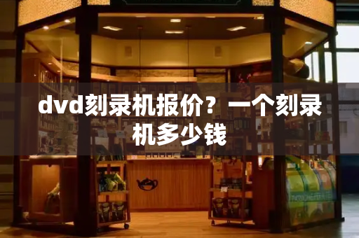 dvd刻录机报价？一个刻录机多少钱-第1张图片-星选测评